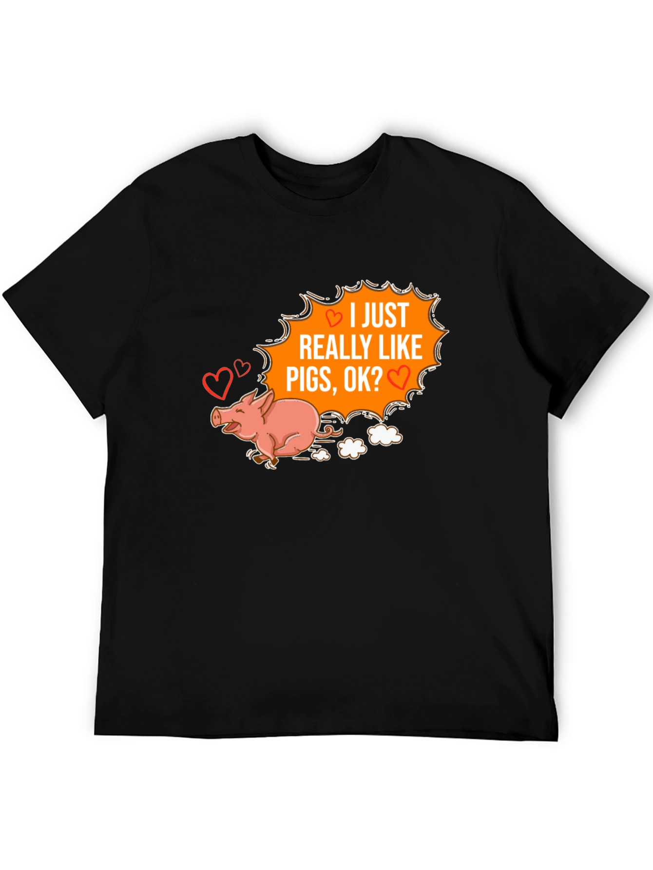 I Heart Pigs Graphic Tee