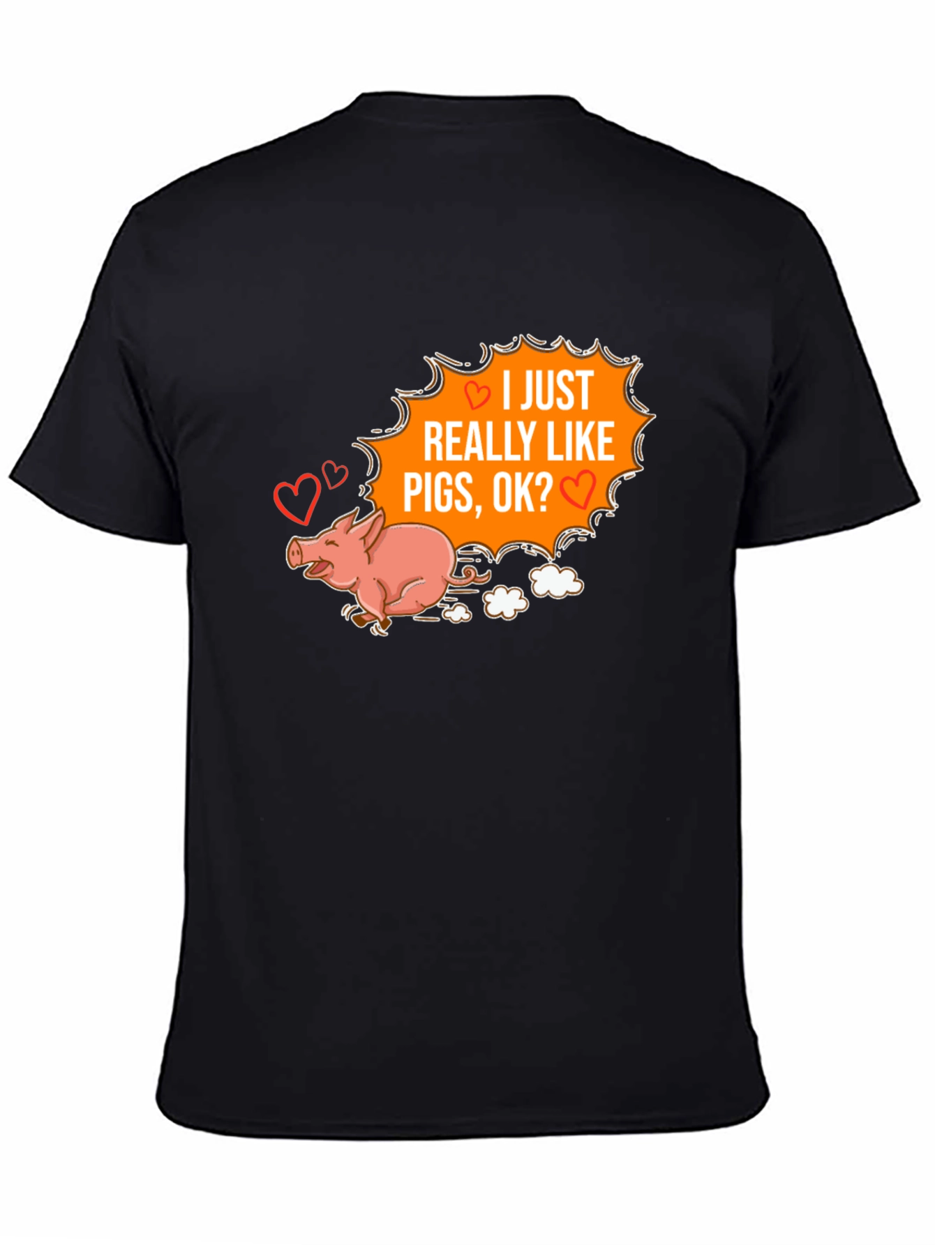 I Heart Pigs Graphic Tee