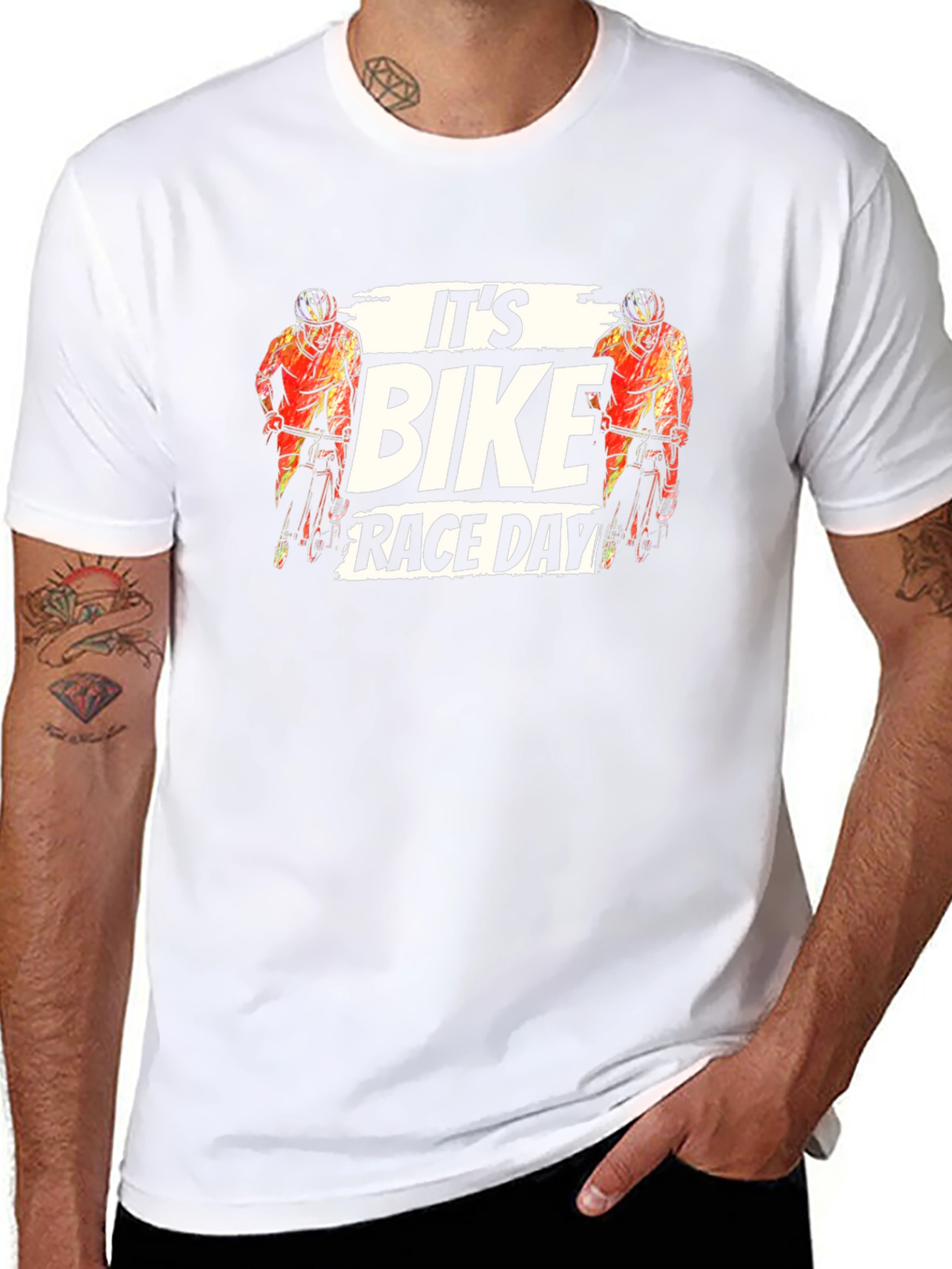 Its Bike Race Day T-Shirt