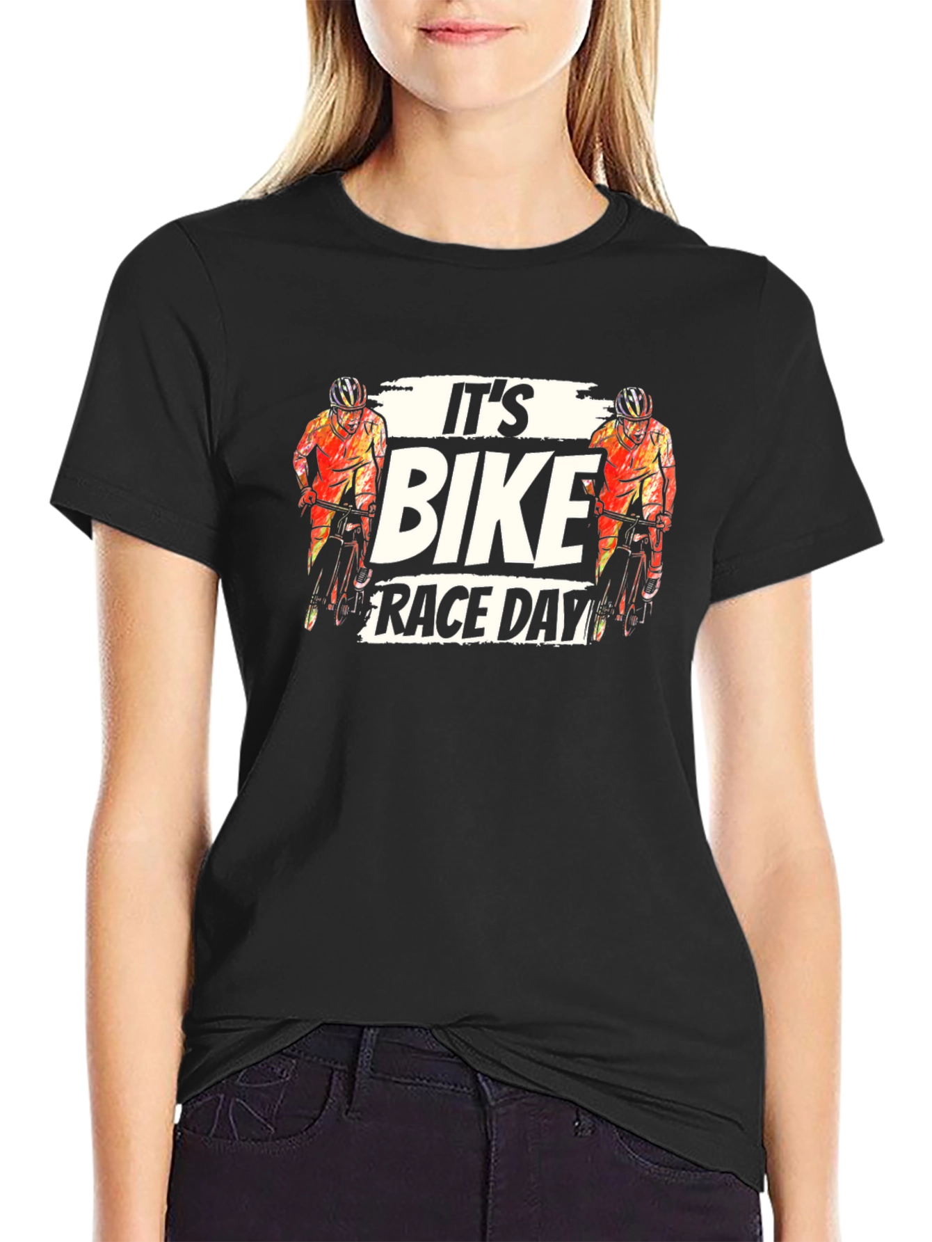 Its Bike Race Day T-Shirt