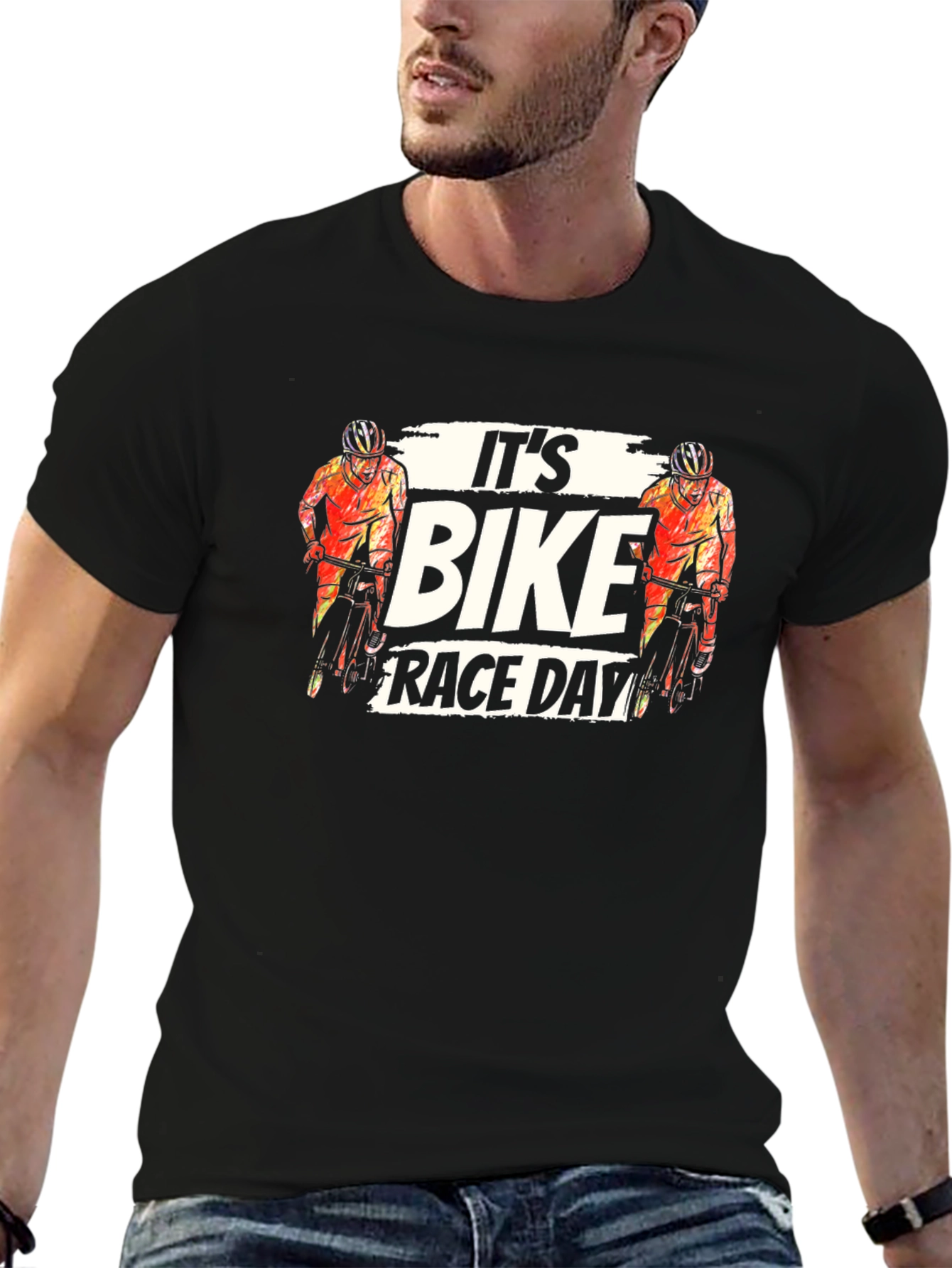 Its Bike Race Day T-Shirt