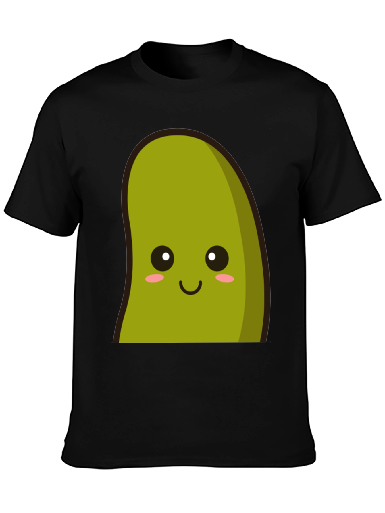 Kawaii Avocado Graphic Tee - Unisex Soft Cotton Blend