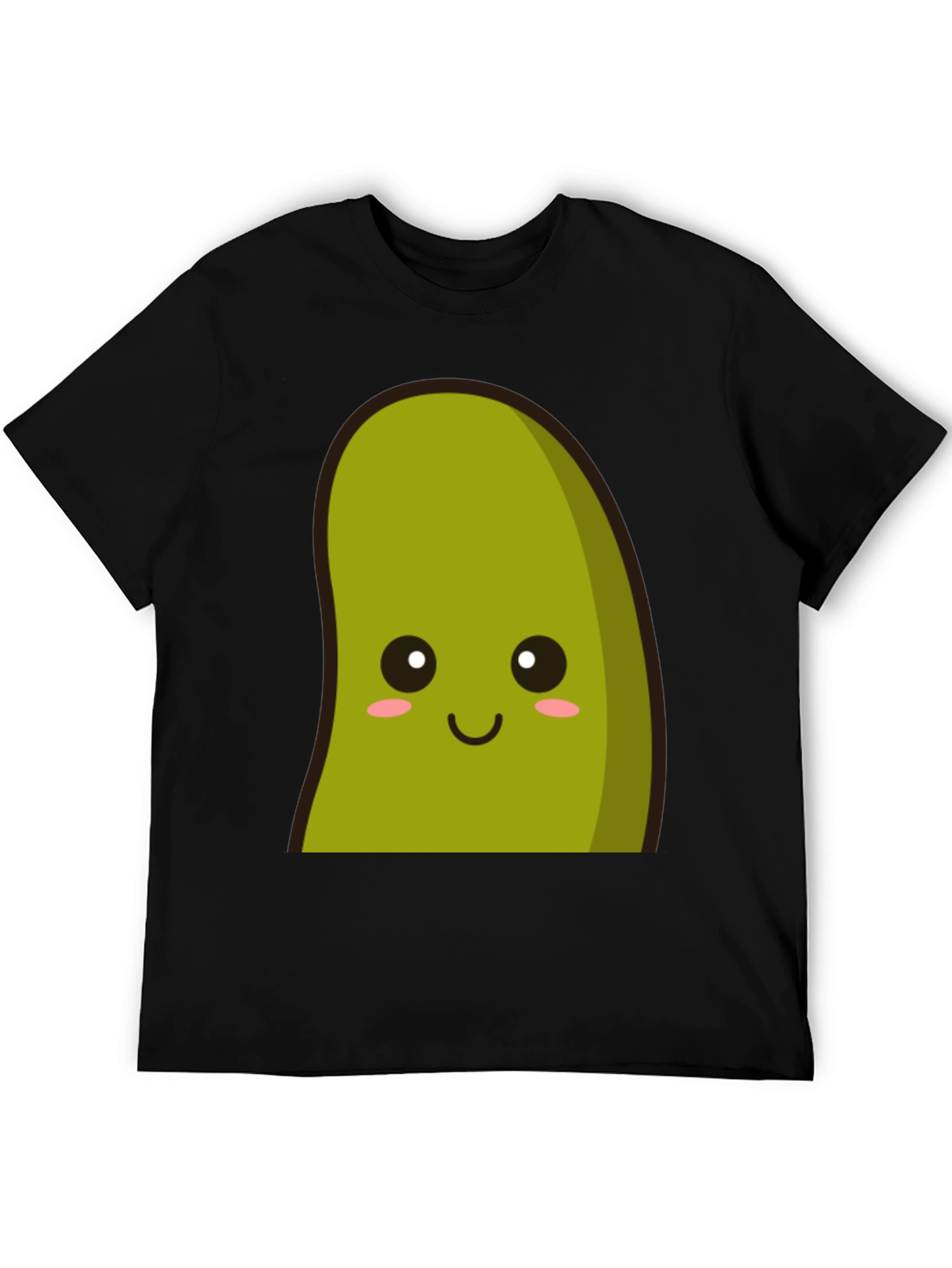 Kawaii Avocado Graphic Tee - Unisex Soft Cotton Blend