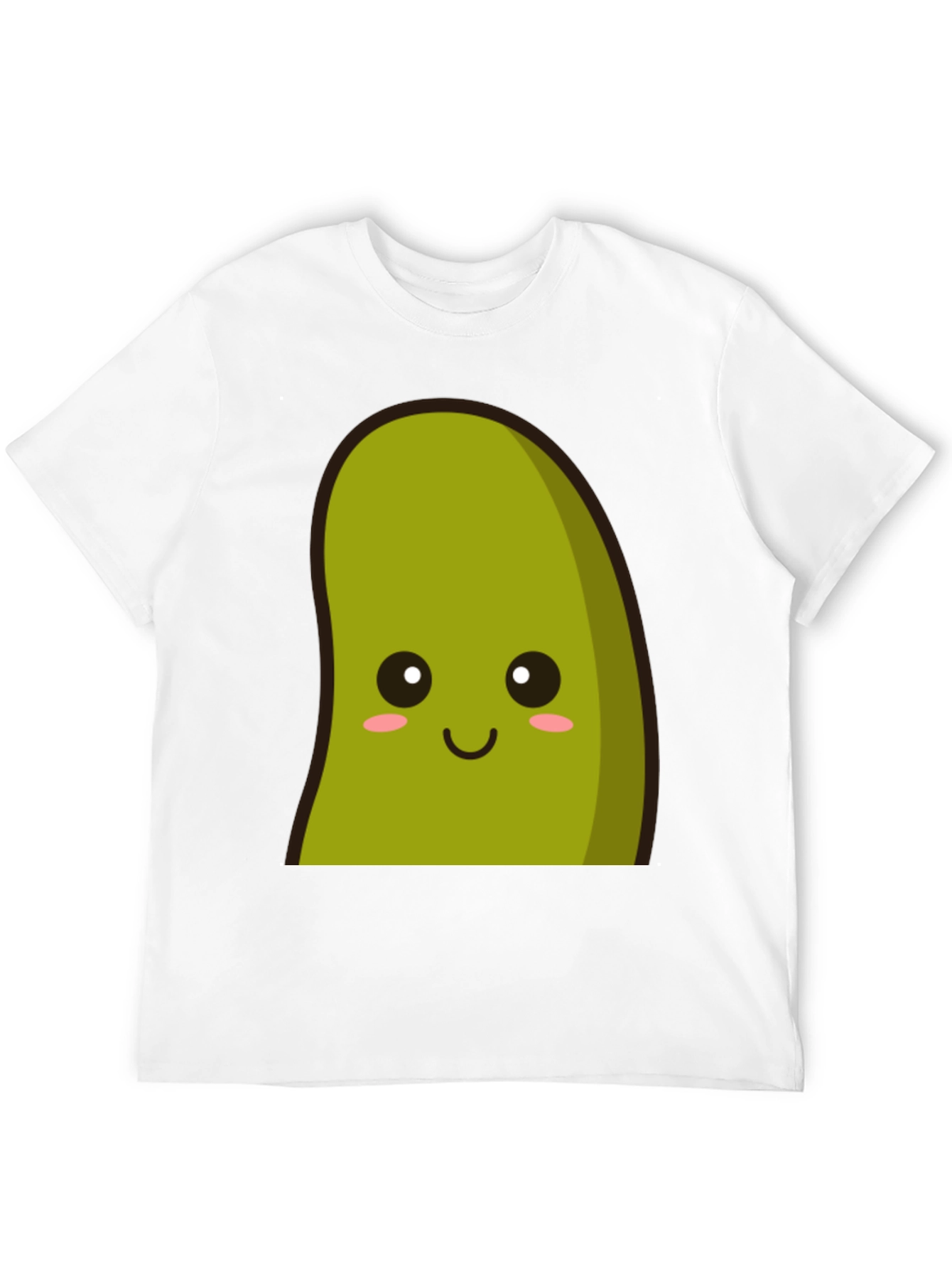 Kawaii Avocado Graphic Tee - Unisex Soft Cotton Blend