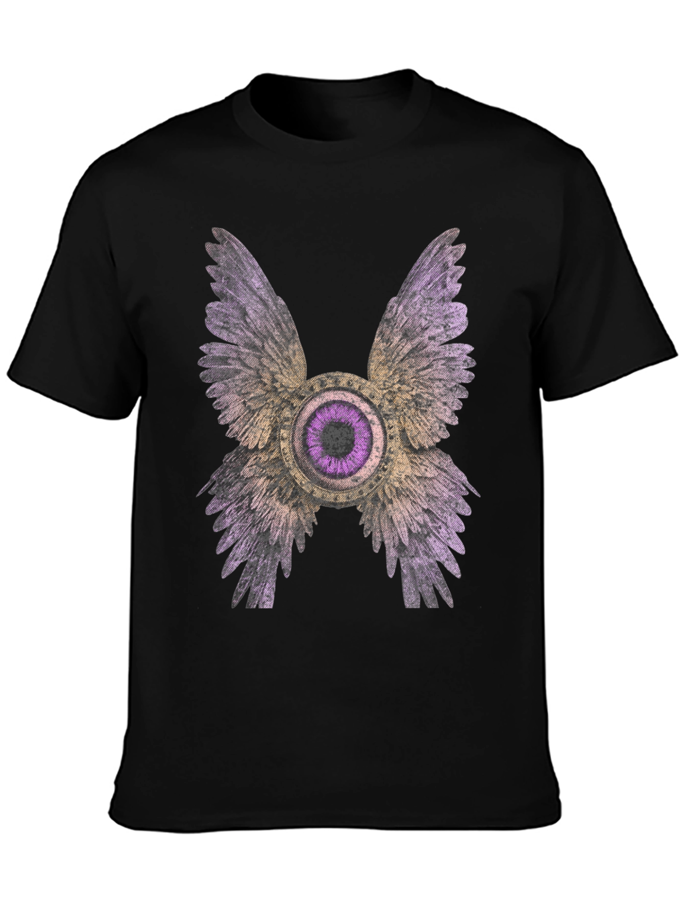 Winged Eye Graphic Tee - Bold Statement Shirt