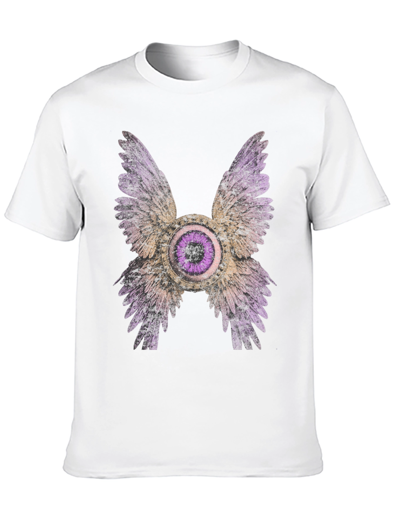 Winged Eye Graphic Tee - Bold Statement Shirt