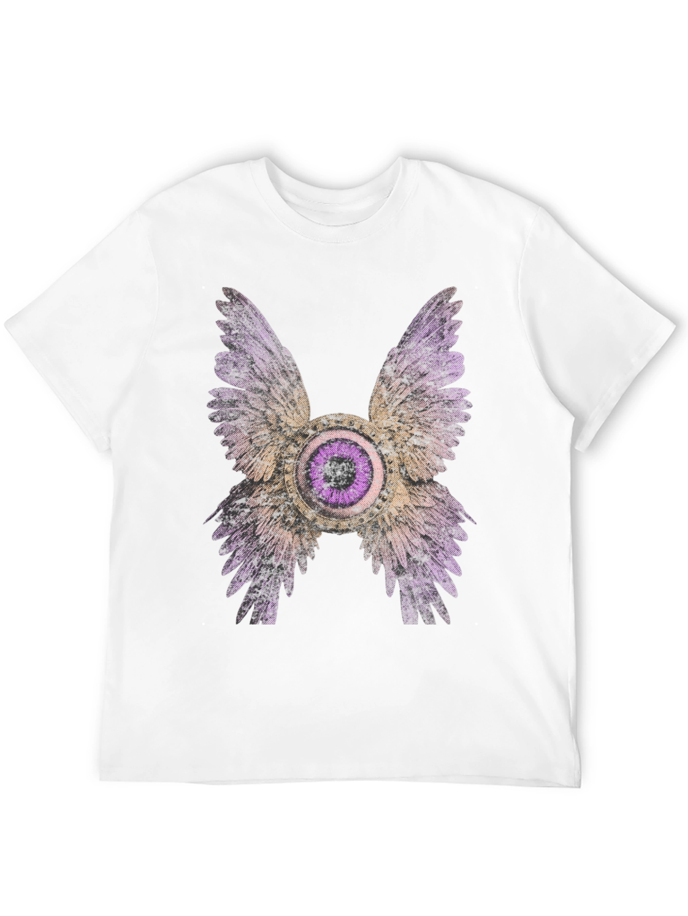 Winged Eye Graphic Tee - Bold Statement Shirt