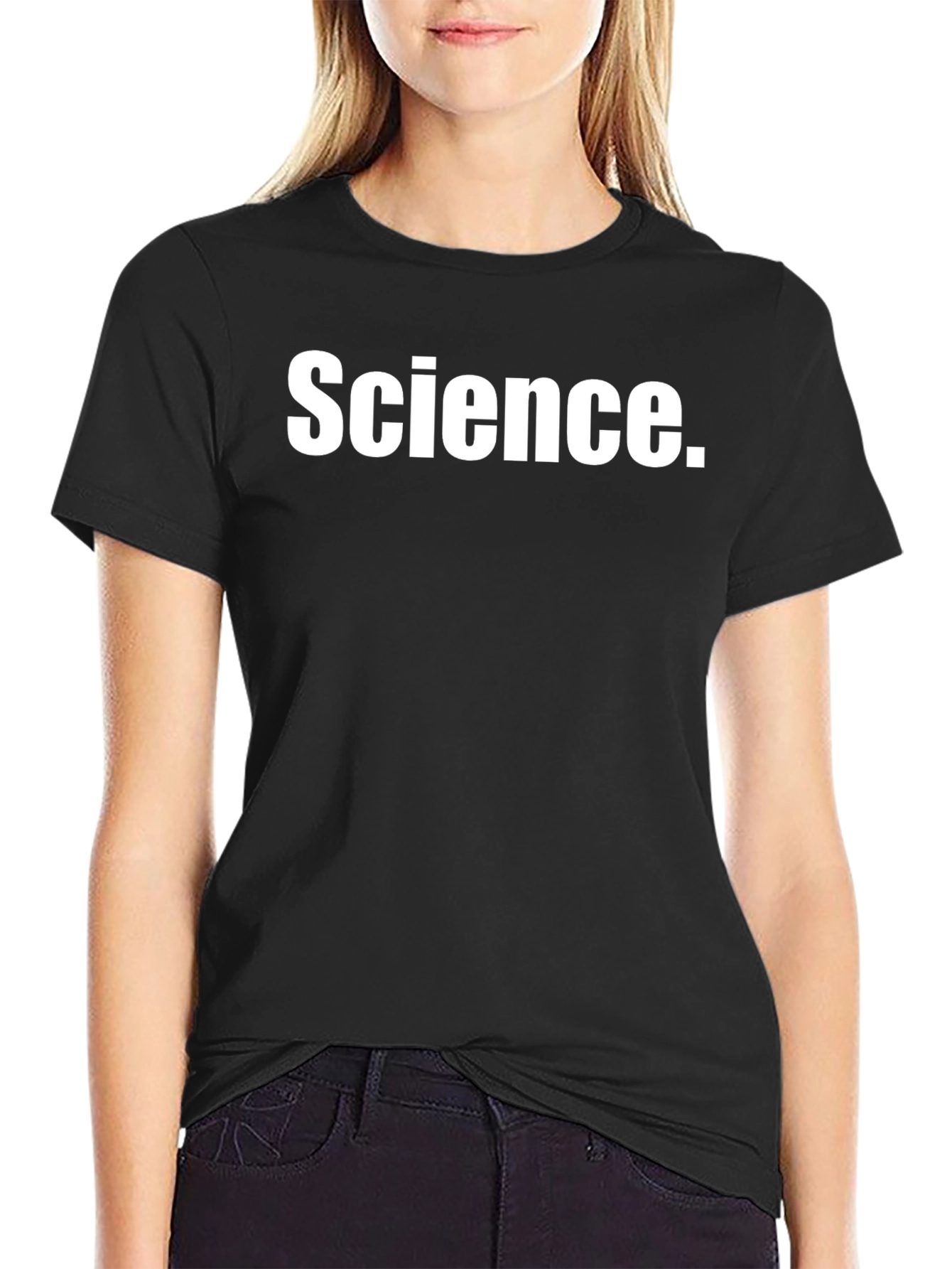 Science Graphic Black T-Shirt