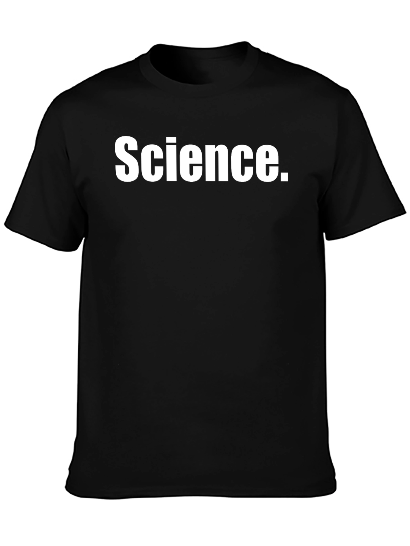 Science Graphic Black T-Shirt