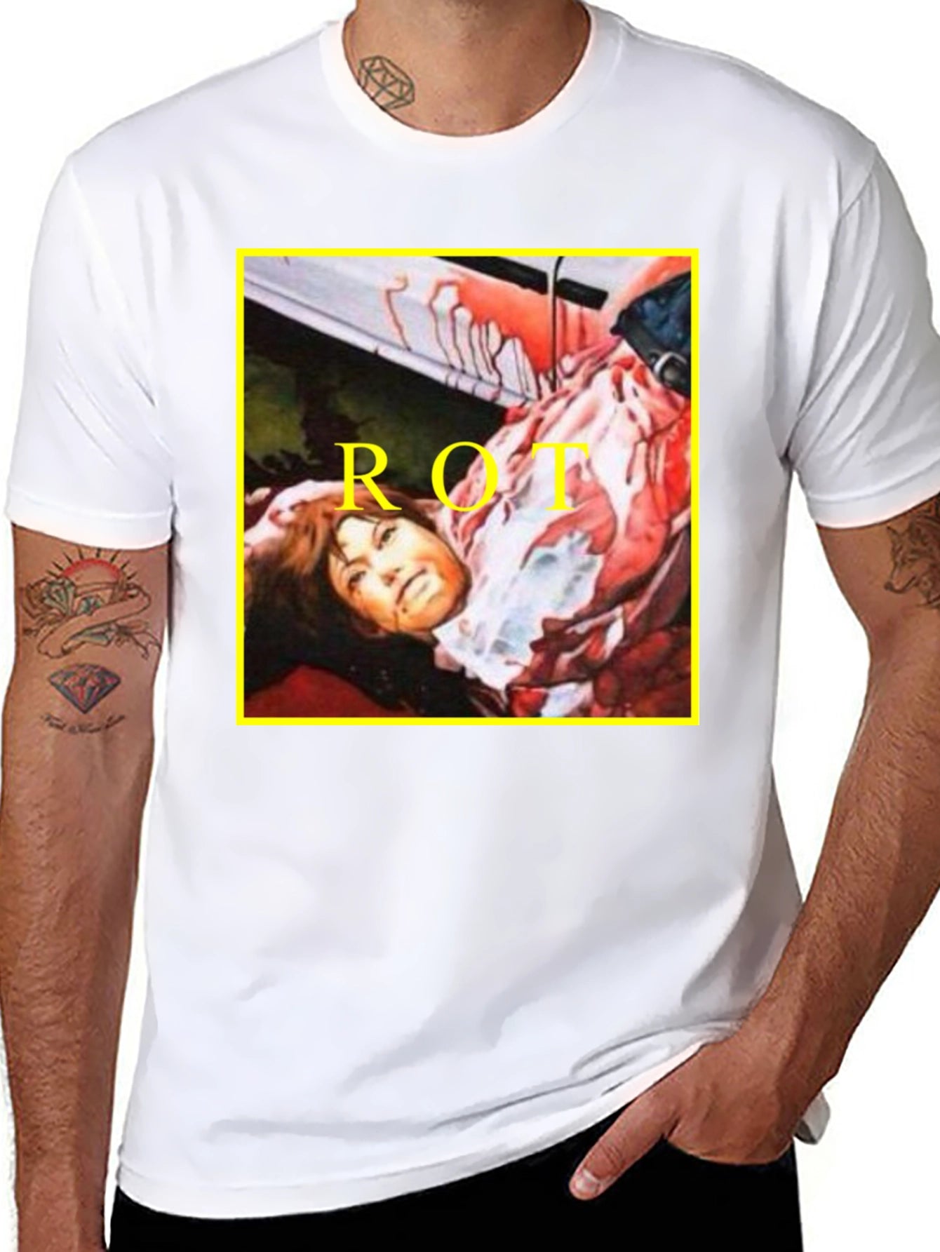 Rot Horror T-Shirt - Dark Graphic Tee