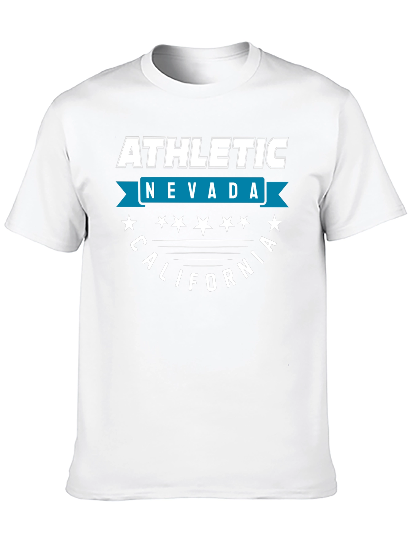 Athletic Nevada California T-Shirt
