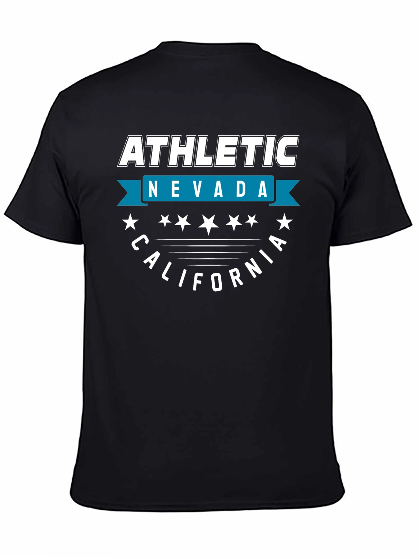 Athletic Nevada California T-Shirt