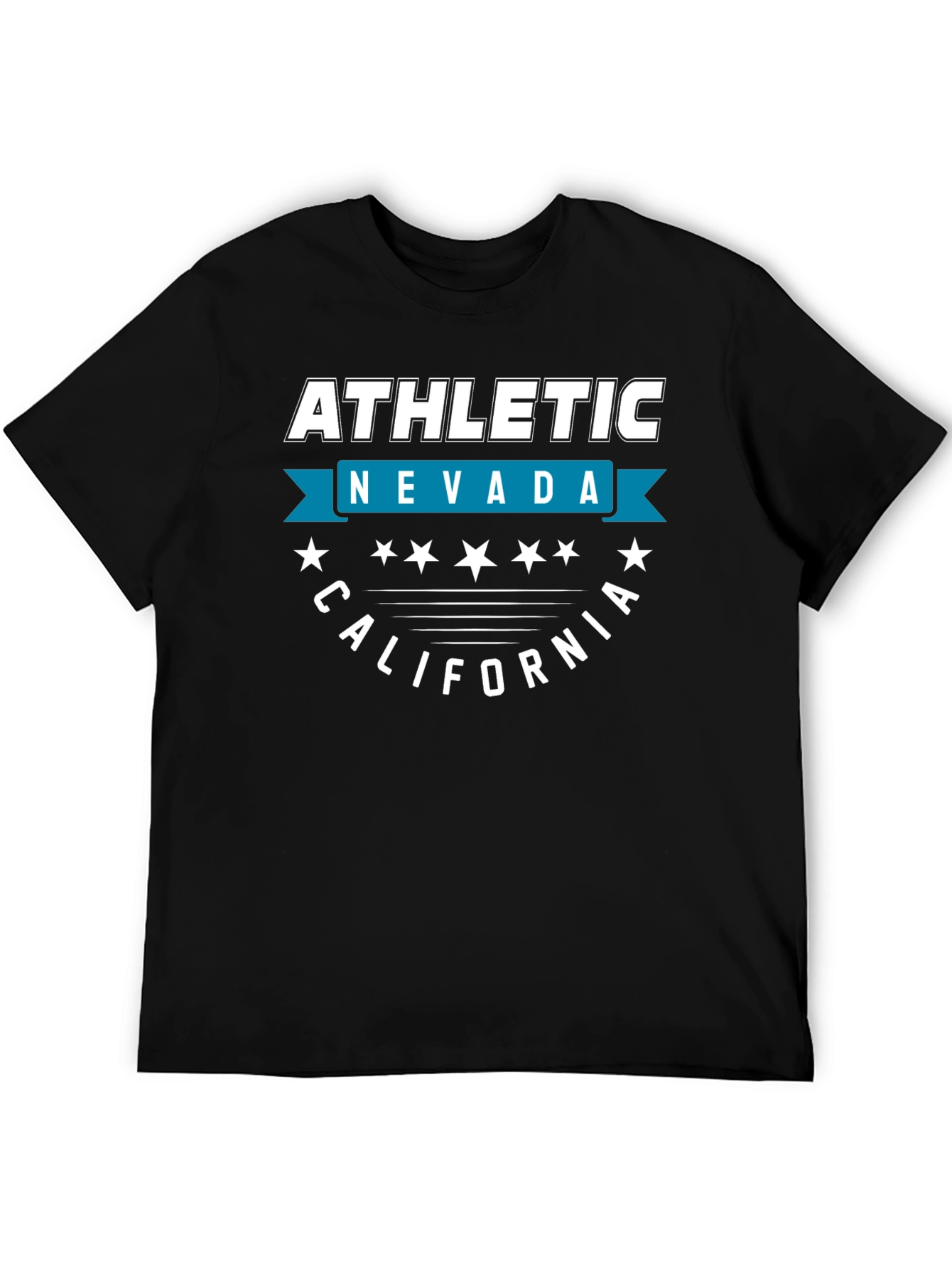 Athletic Nevada California T-Shirt