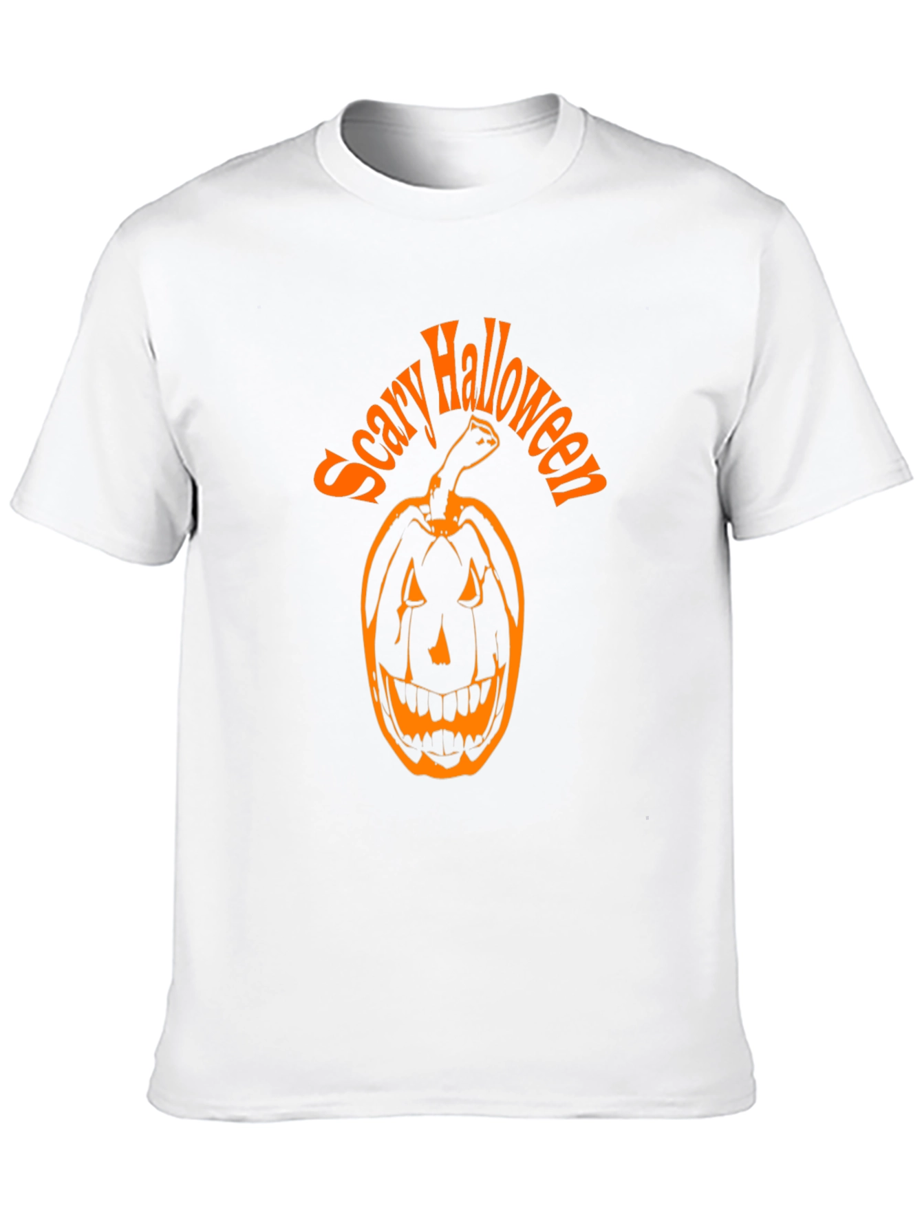 Scary Halloween Pumpkin T-Shirt