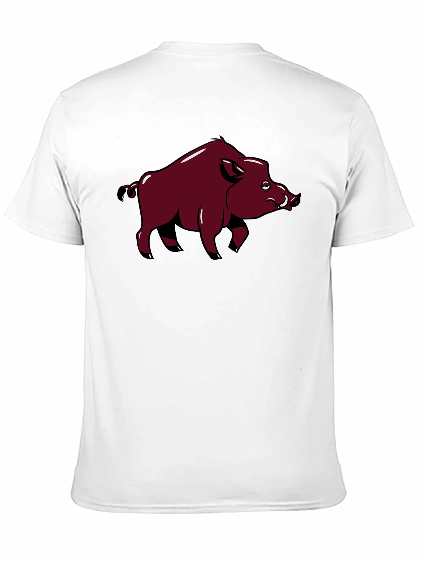 Boar Graphic Tee - Classic Black Cotton T-Shirt