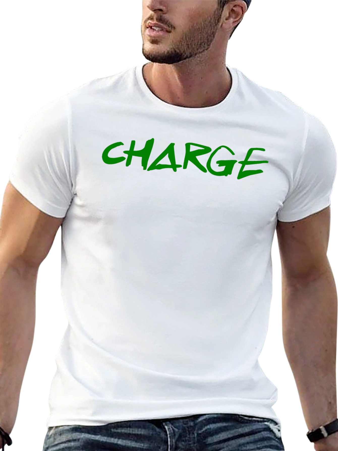 CHARGE Graphic Tee - Bold Style Comfortable Fit