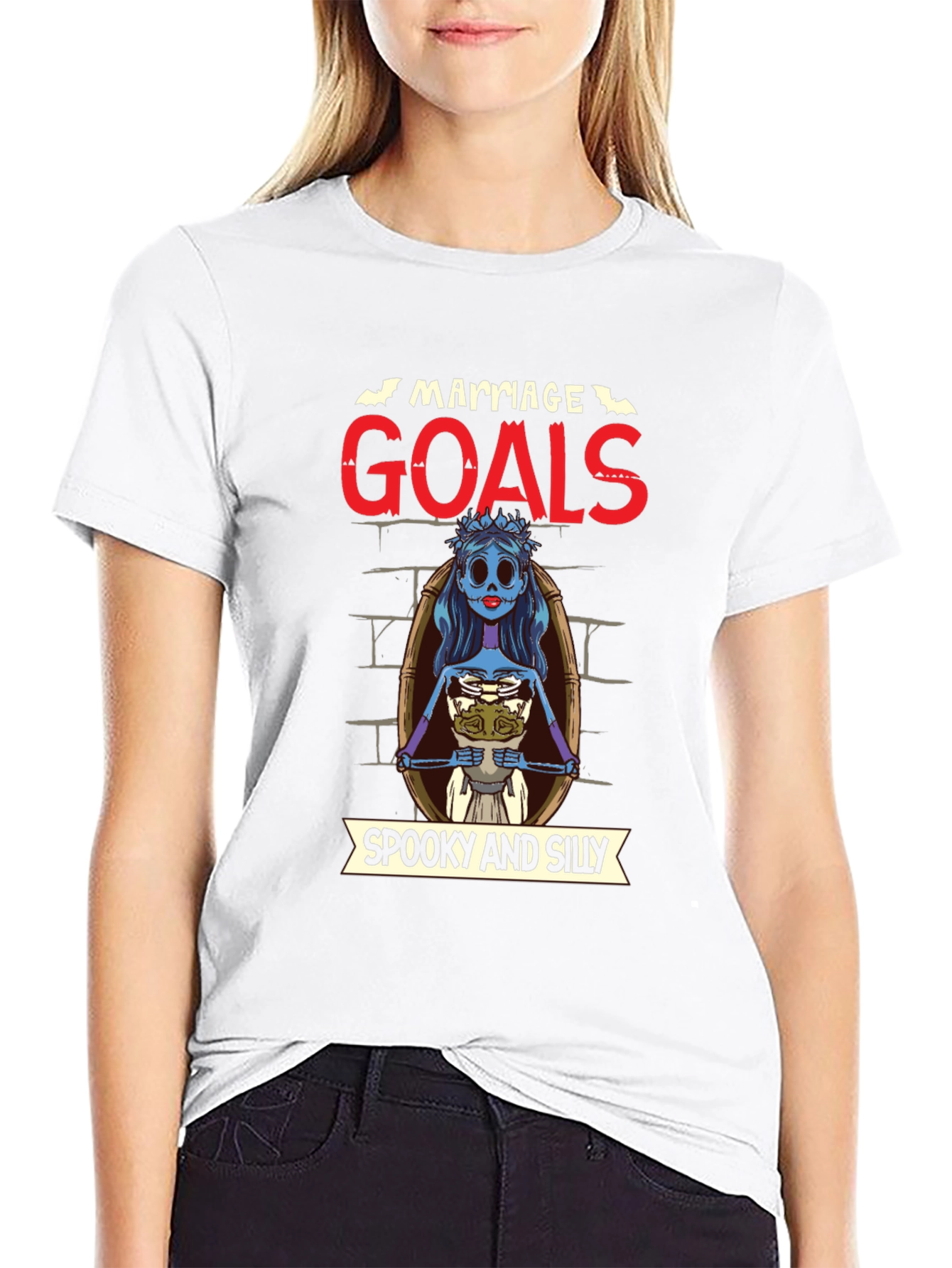 Marriage Goals Spooky T-Shirt