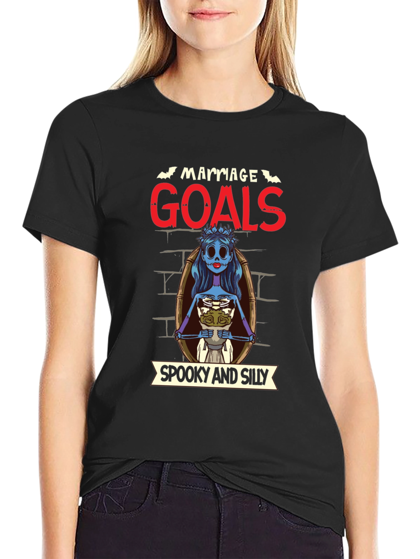 Marriage Goals Spooky T-Shirt