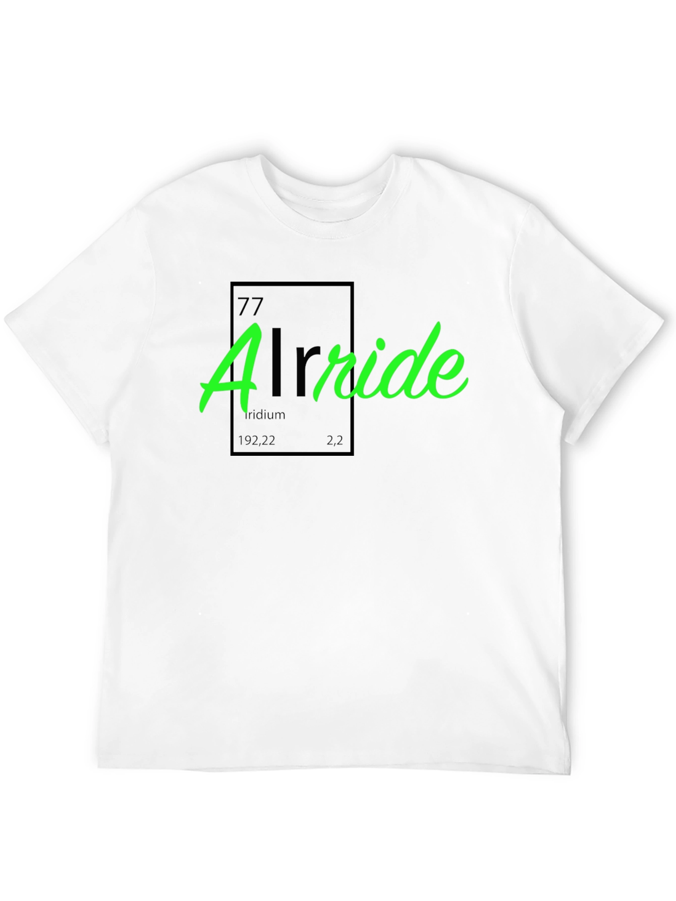 Iridium Alrrides T-Shirt Black Crew Neck