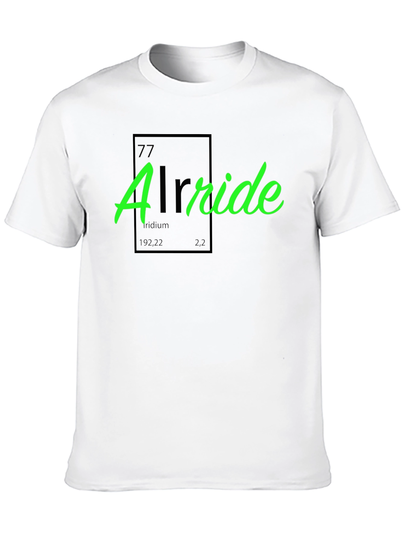 Iridium Alrrides T-Shirt Black Crew Neck