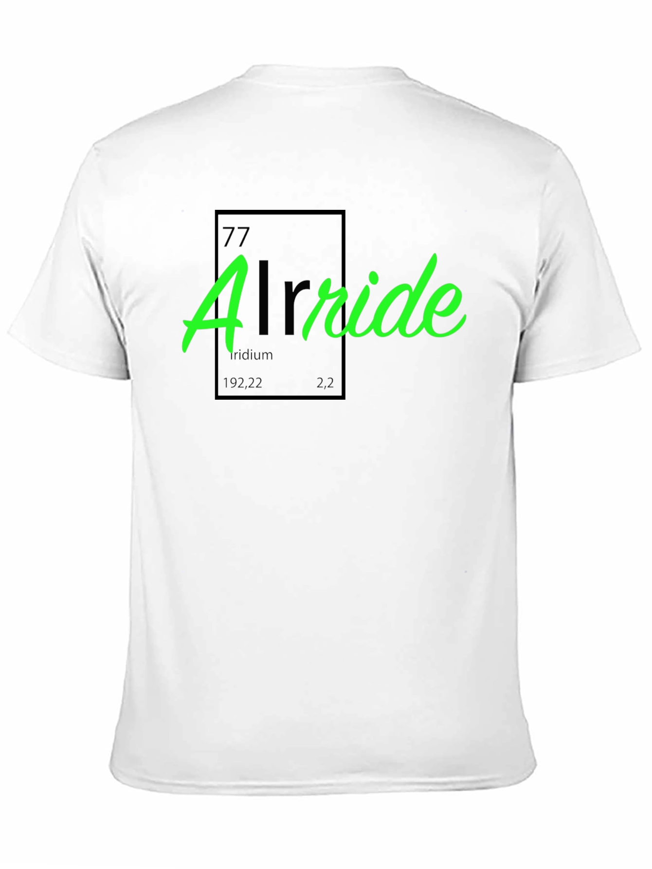 Iridium Alrrides T-Shirt Black Crew Neck
