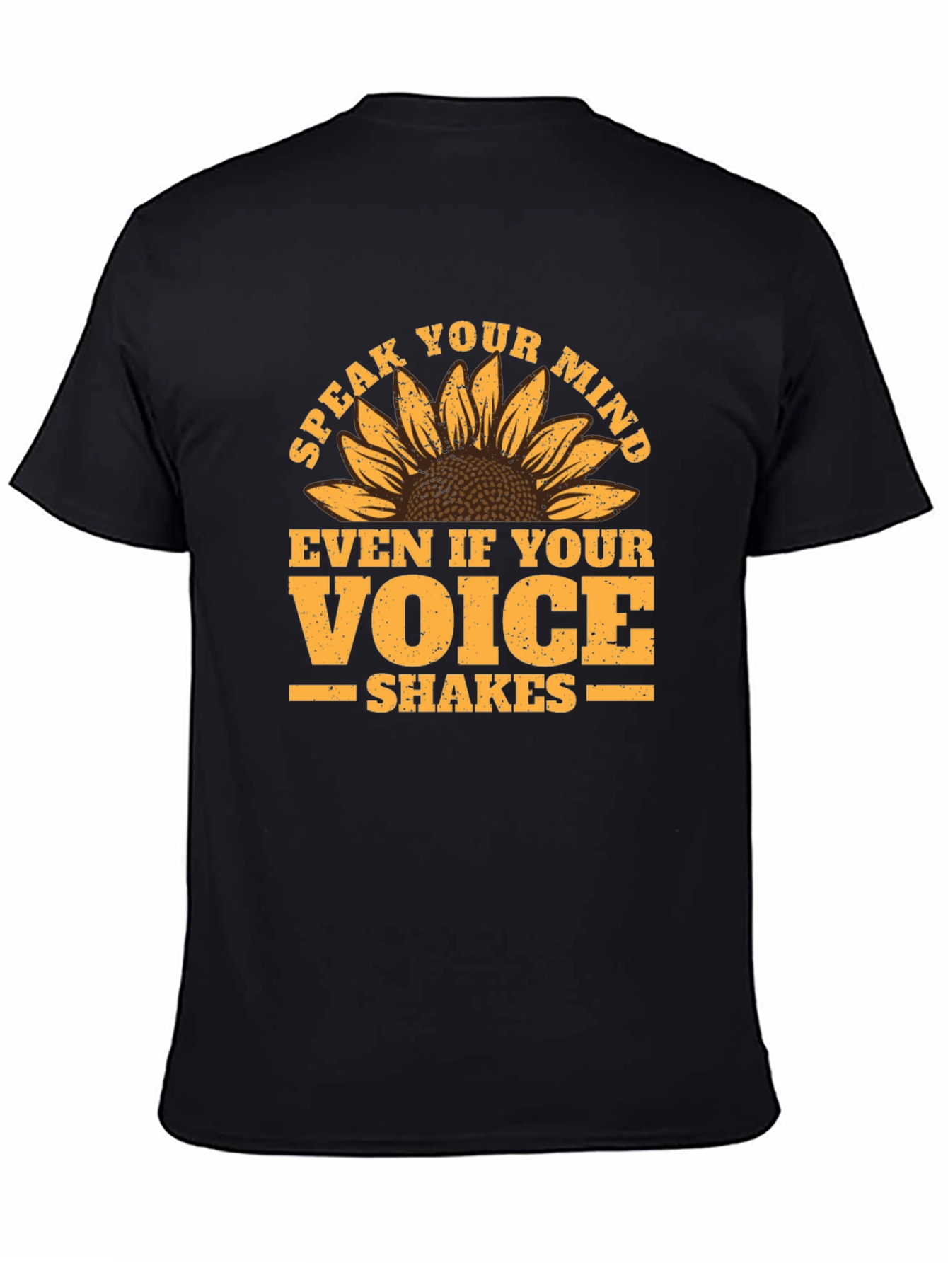 Speak Your Mind T-Shirt - Sunflower Graphic Tee