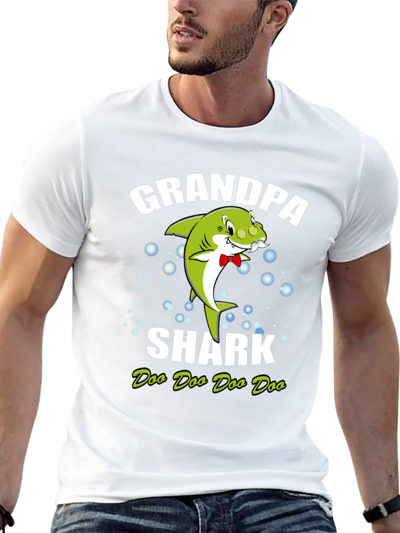 Grandpa Shark T-Shirt - Doo Doo Doo