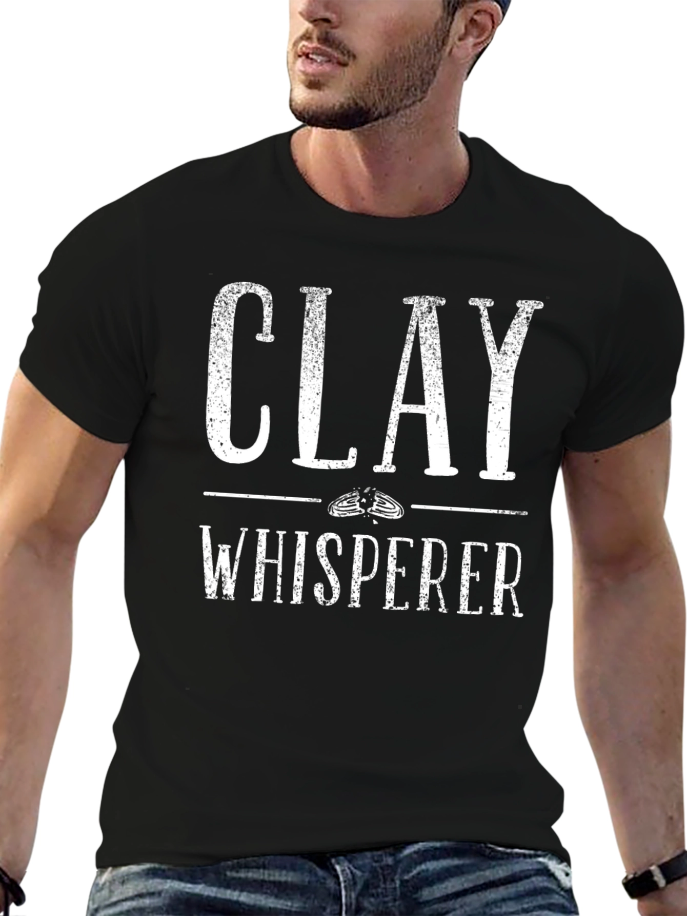 Clay Whisperer Graphic Tee - Skeet Shooting T-Shirt
