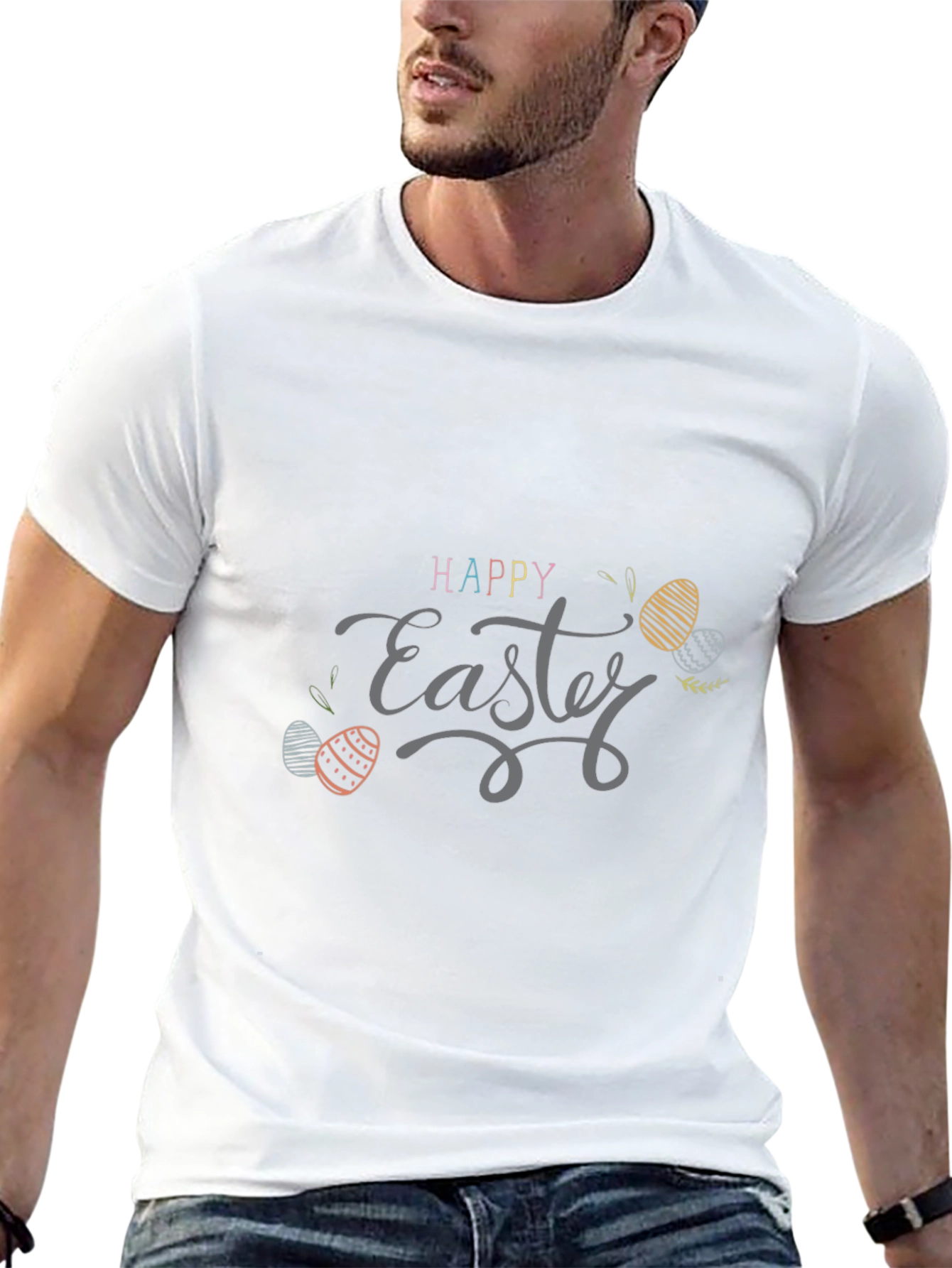 Happy Easter Graphic T-Shirt