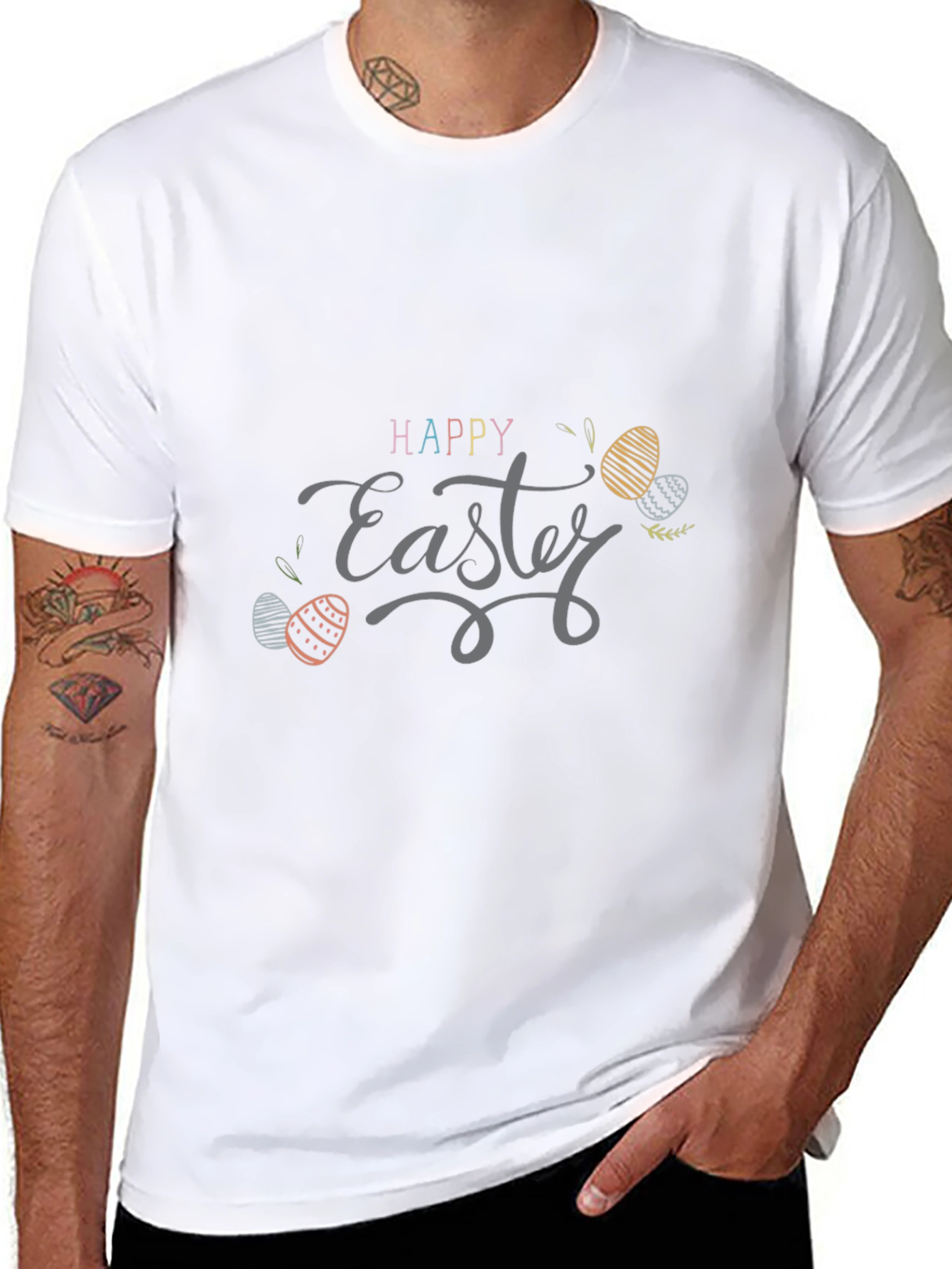 Happy Easter Graphic T-Shirt