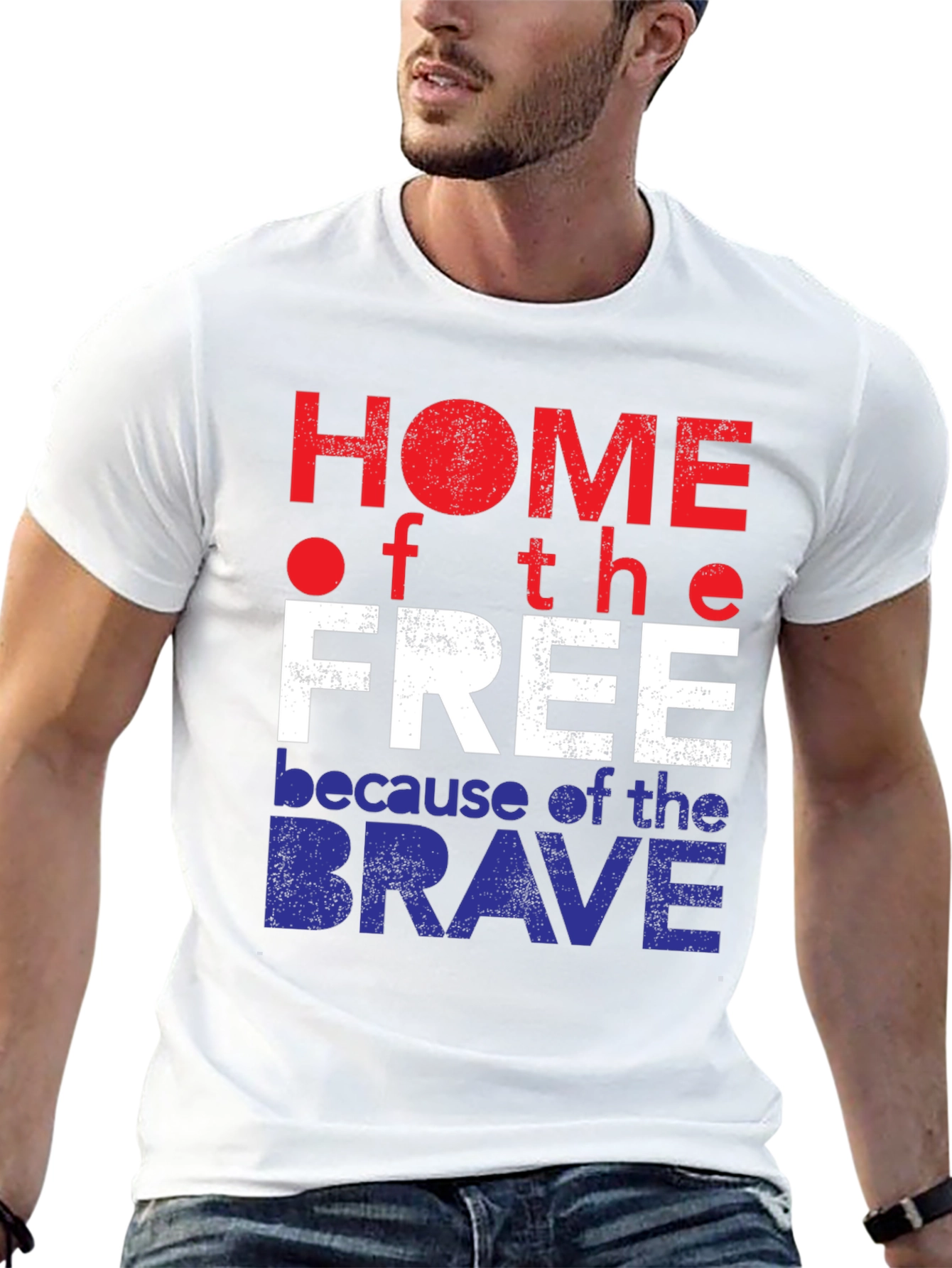 Home of the Free Patriotic T-Shirt