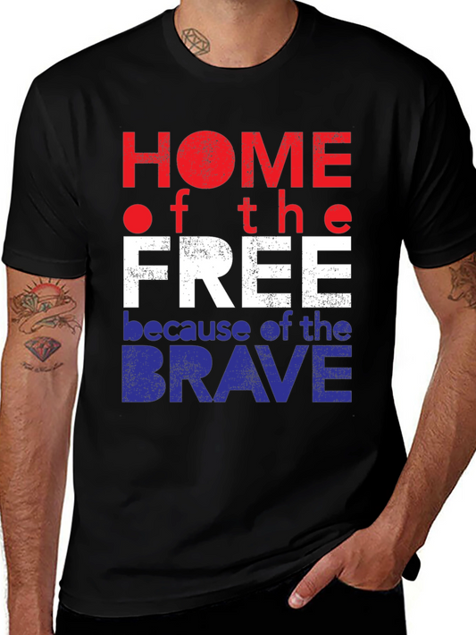 Home of the Free Patriotic T-Shirt