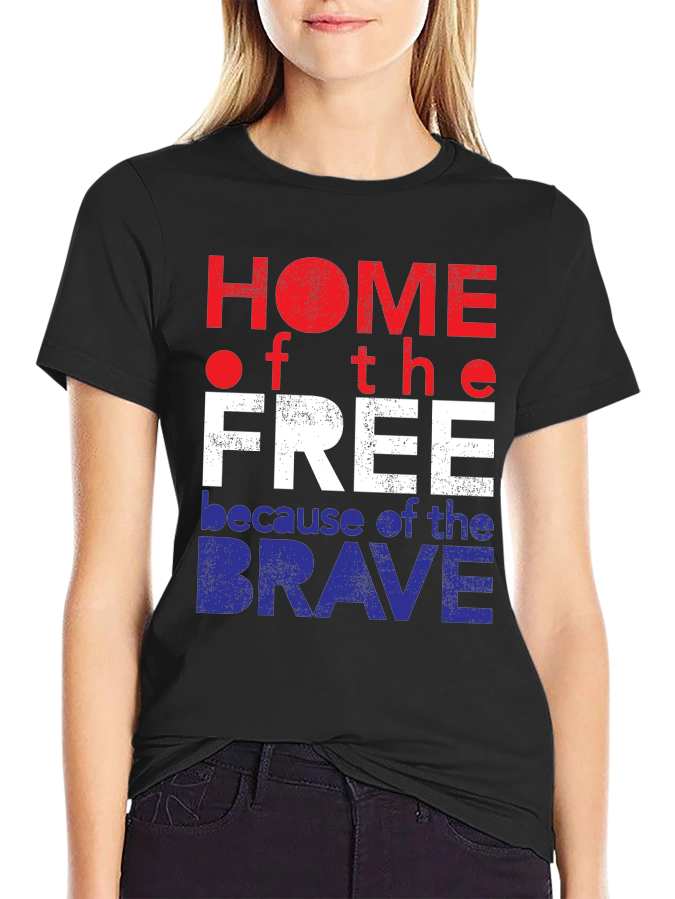 Home of the Free Patriotic T-Shirt