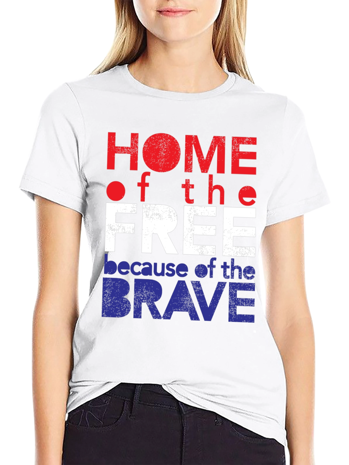 Home of the Free Patriotic T-Shirt