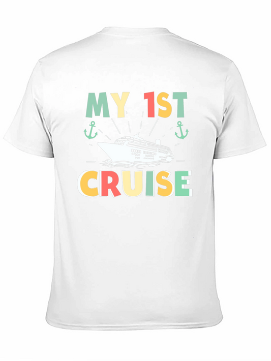 My First Cruise T-Shirt - Nautical Vacation Apparel