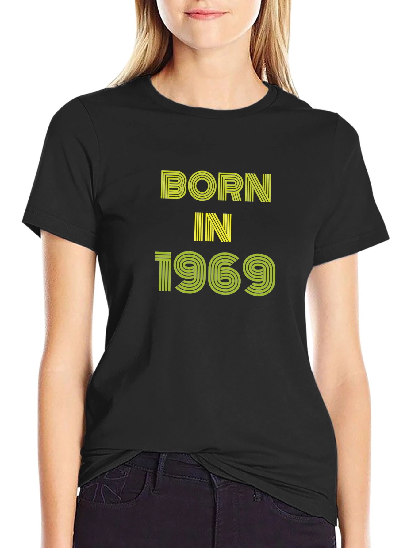 Born in 1969 T-Shirt Retro Style Classic Design