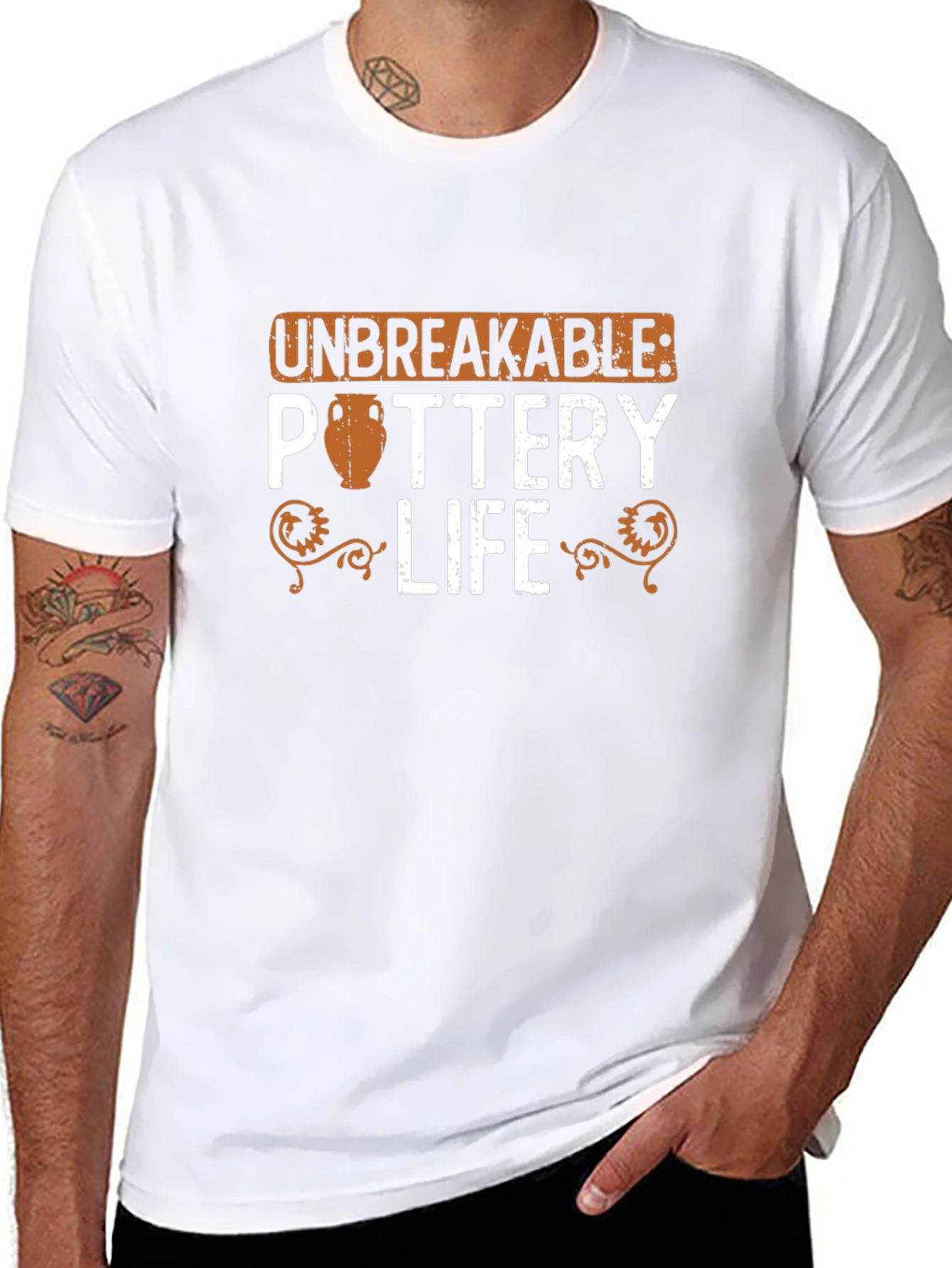 Unbreakable Pottery Life Graphic T-Shirt