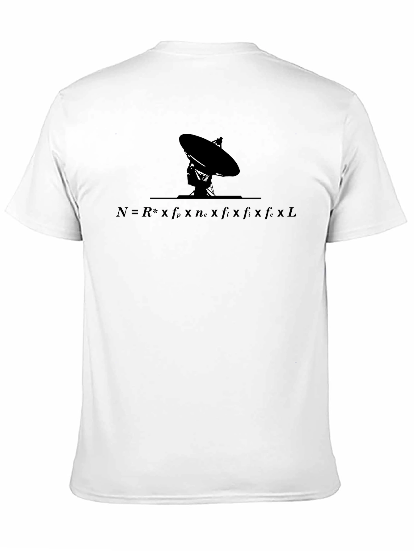 Drake Equation Graphic T-Shirt - Astronomy Science Tee