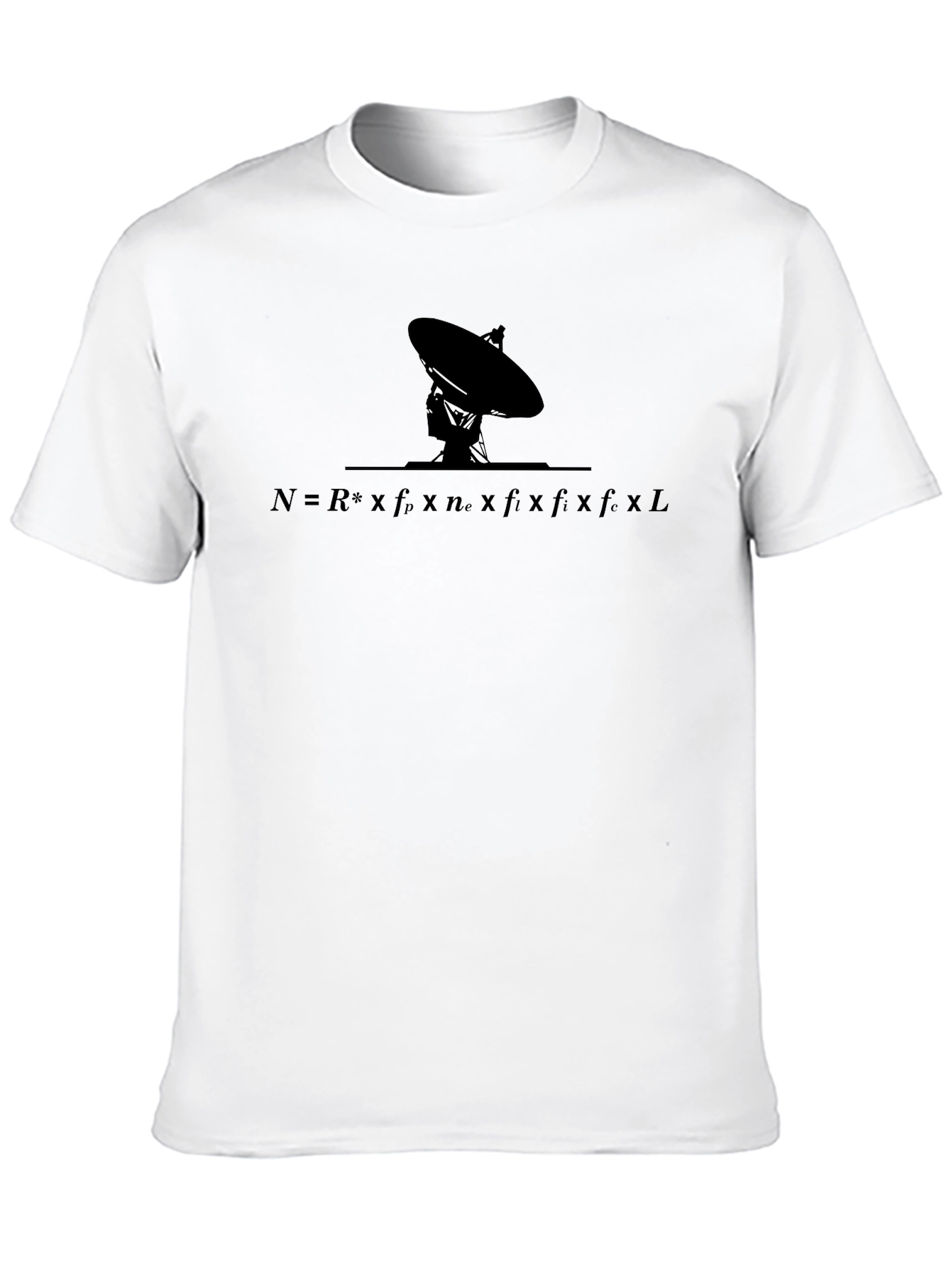 Drake Equation Graphic T-Shirt - Astronomy Science Tee