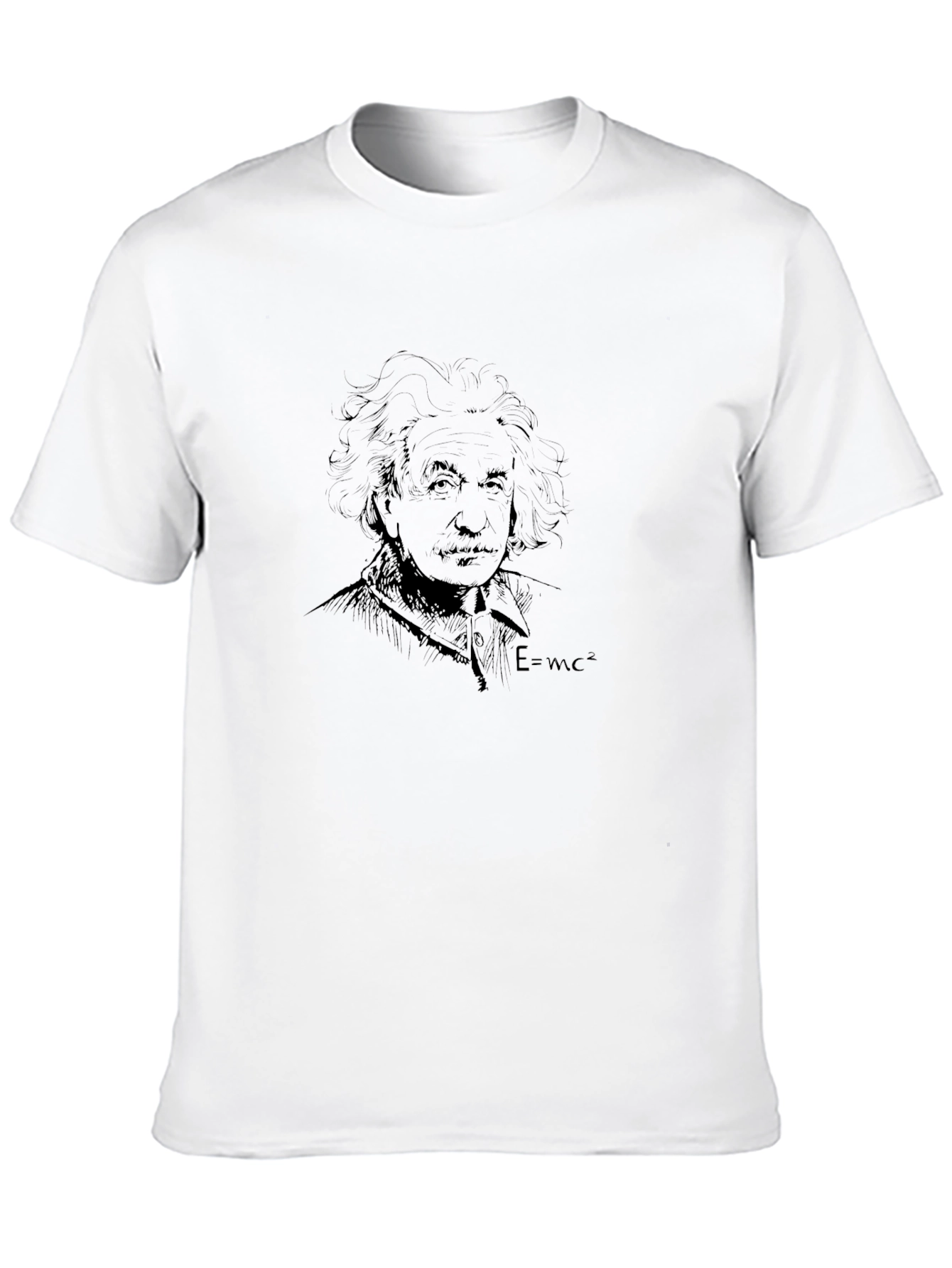 Einstein E=mc² Black T-Shirt