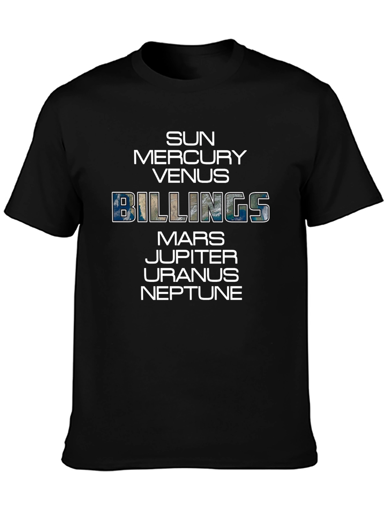 Solar System Planets T-Shirt - Sun Mercury Venus