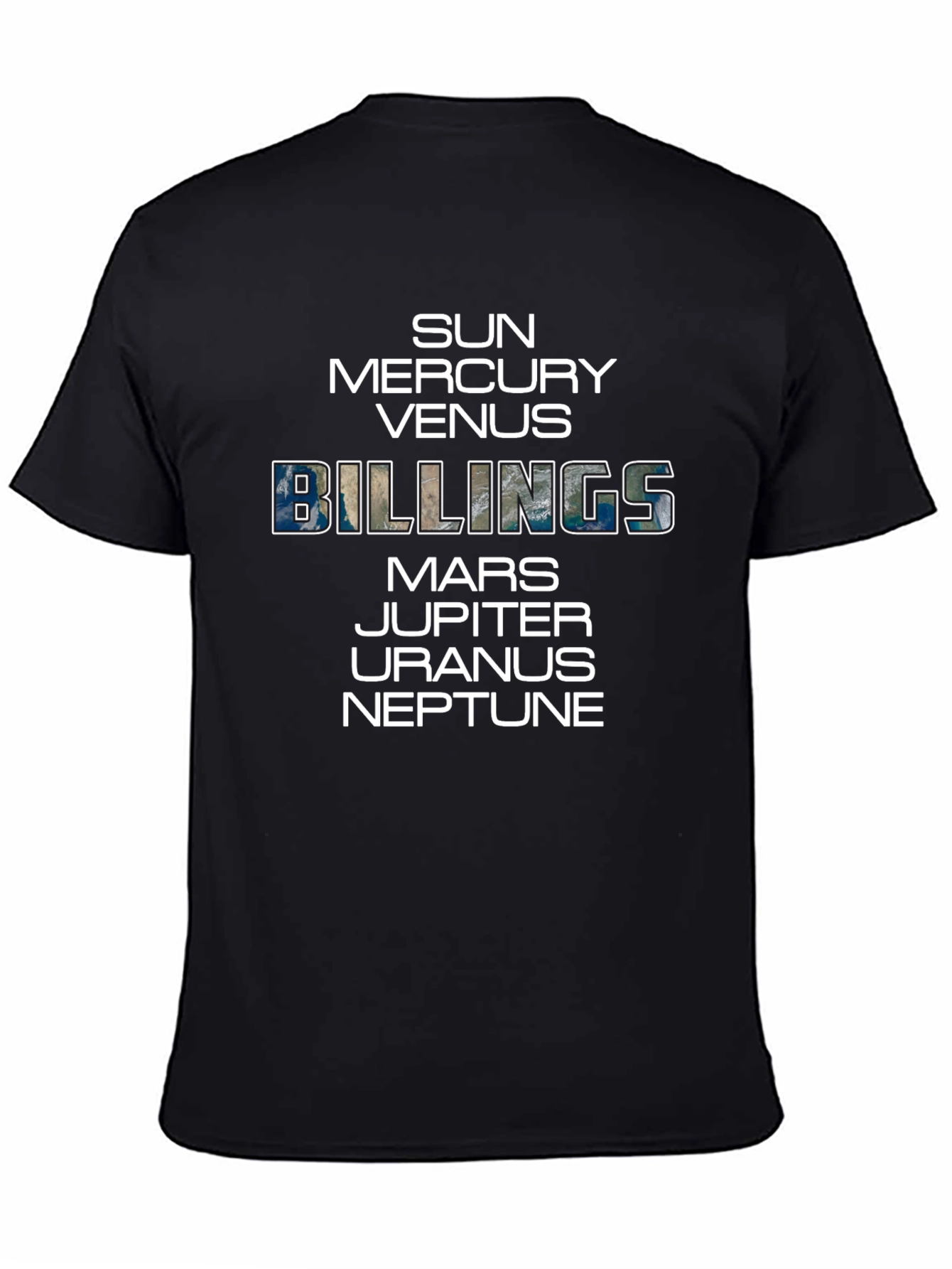 Solar System Planets T-Shirt - Sun Mercury Venus