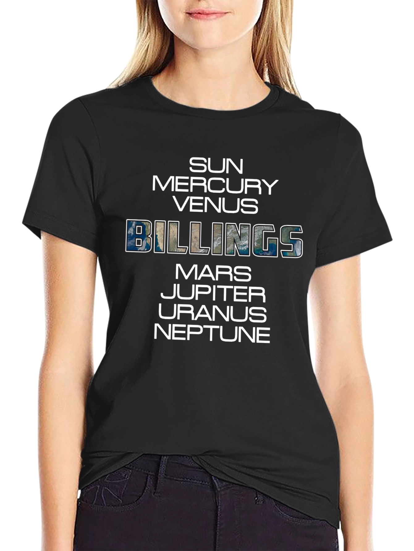 Solar System Planets T-Shirt - Sun Mercury Venus