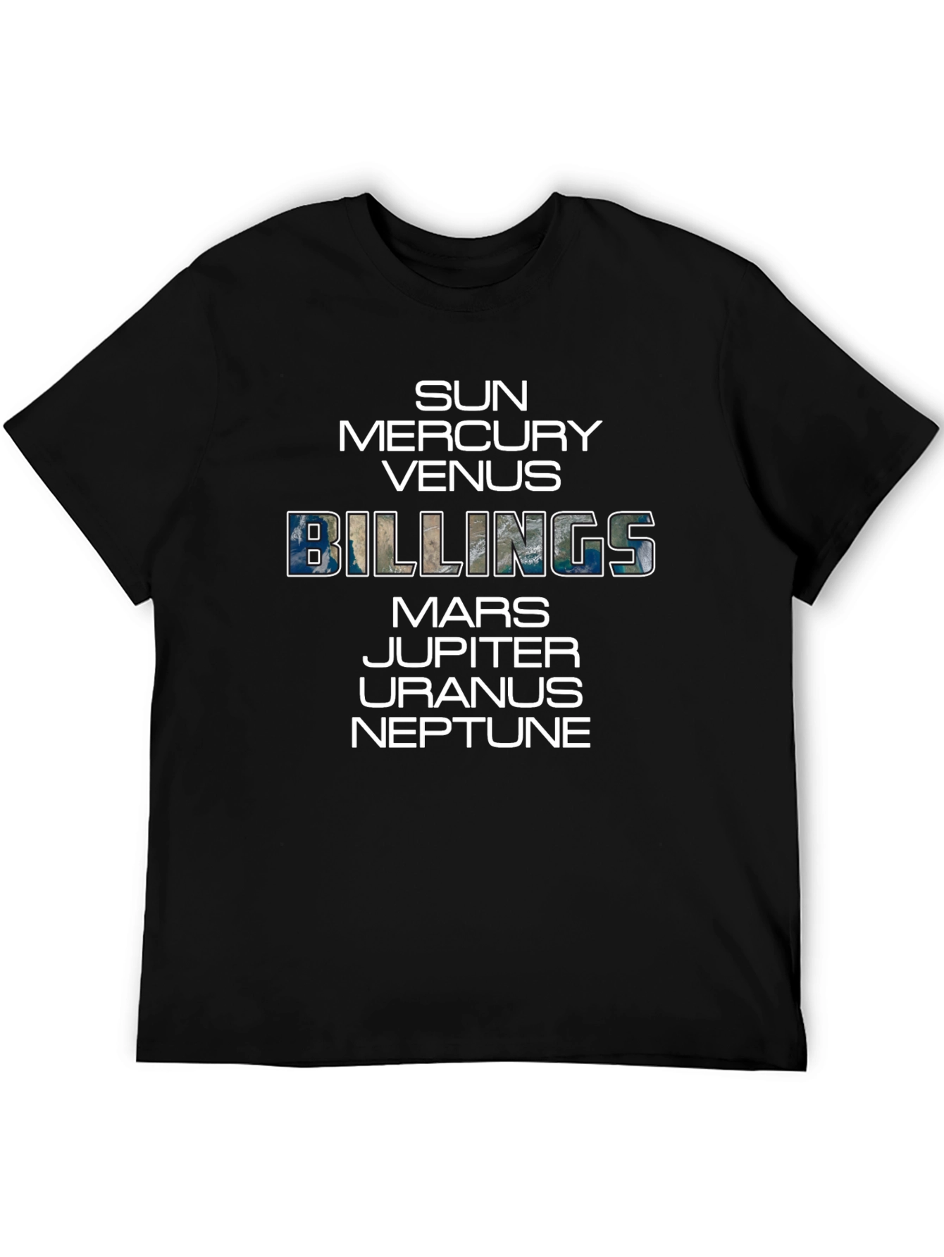 Solar System Planets T-Shirt - Sun Mercury Venus