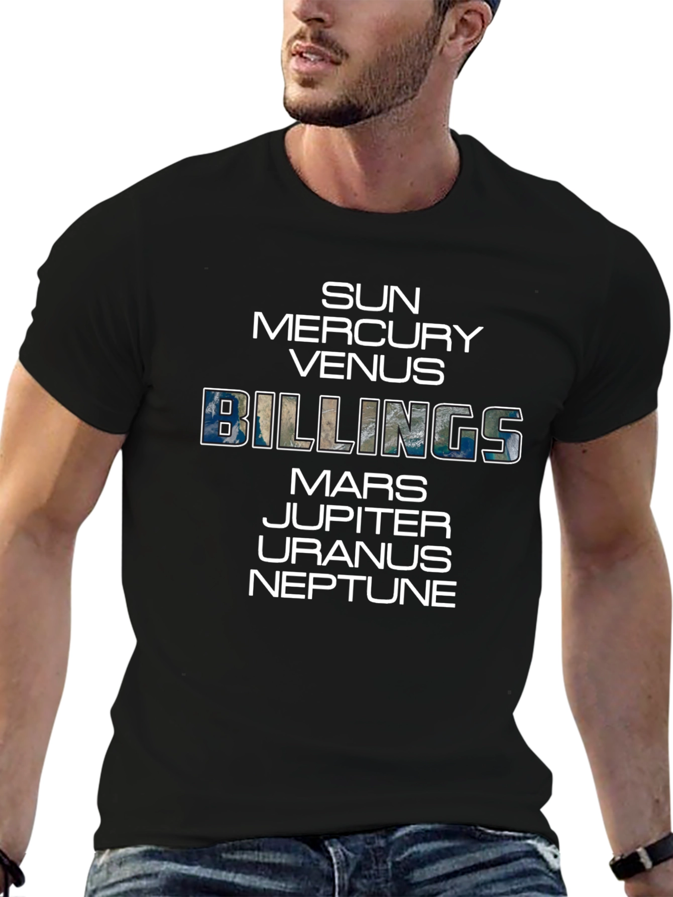 Solar System Planets T-Shirt - Sun Mercury Venus