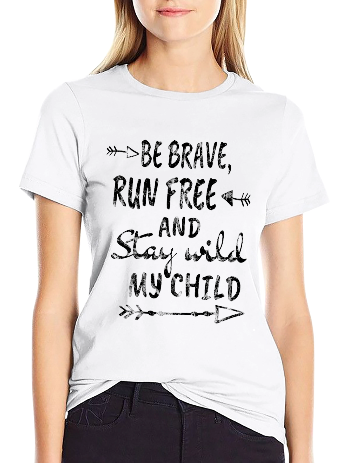 Be Brave Run Free T-Shirt