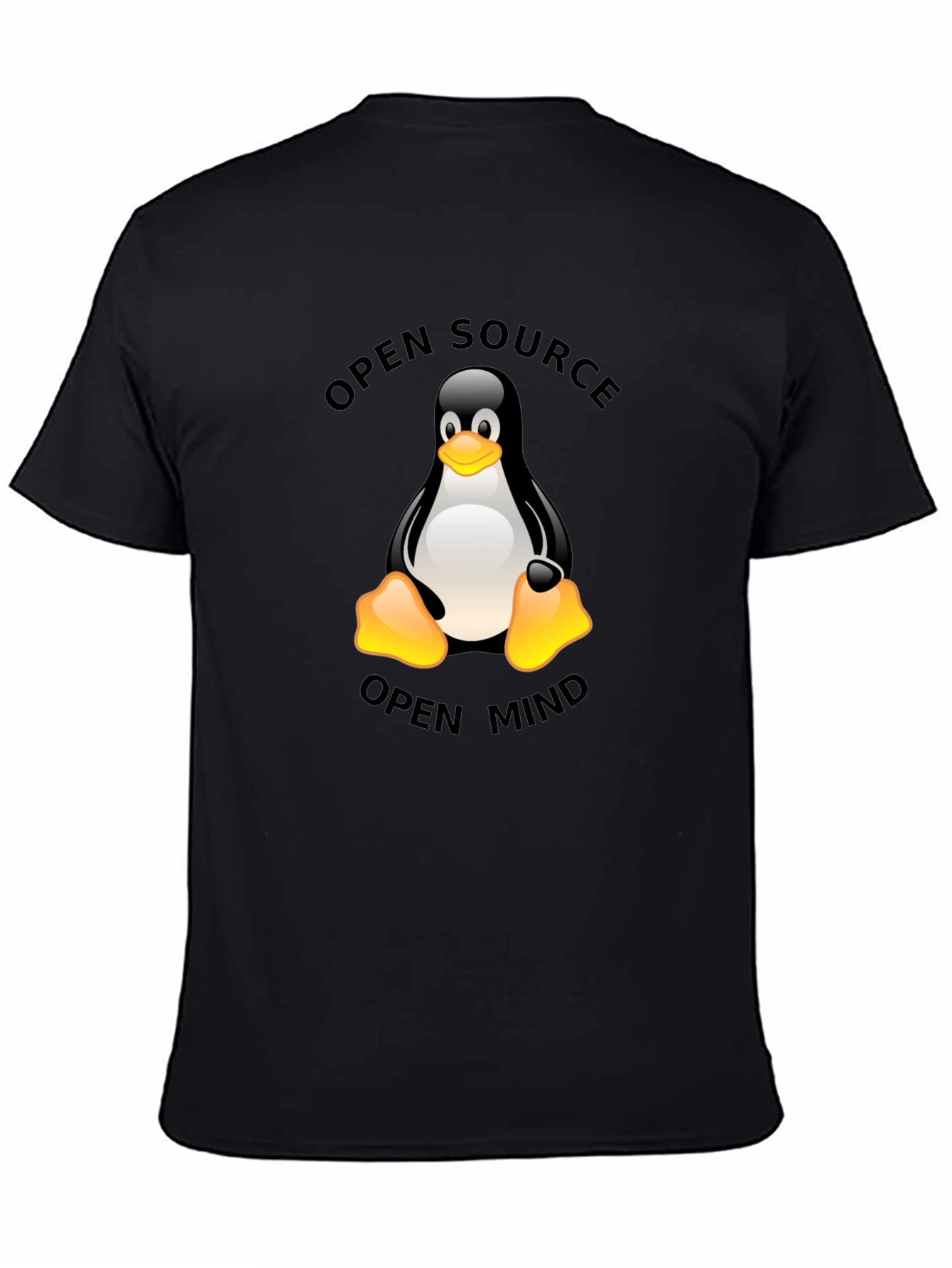 Open Source Penguin Graphic T-Shirt