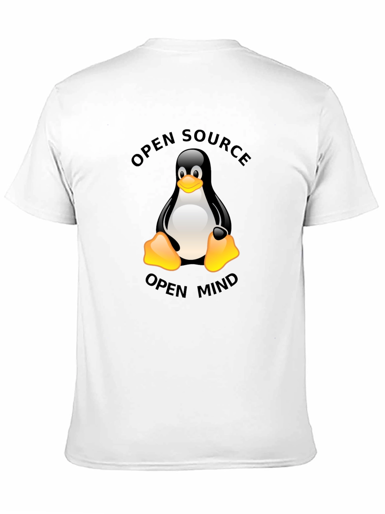 Open Source Penguin Graphic T-Shirt