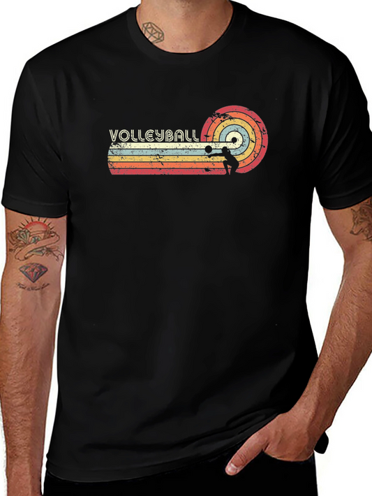 Volleyball Retro T-Shirt - Vintage Style Tee