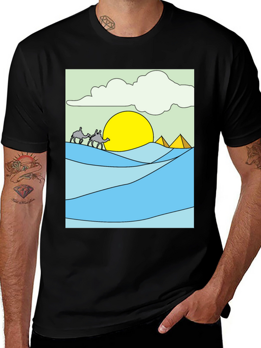 Egyptian Desert Graphic Tee